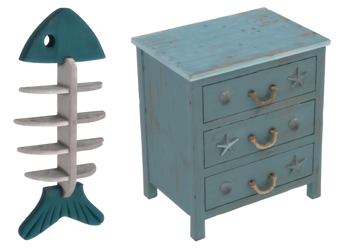 Seaside Decor mod for The Sims 4 