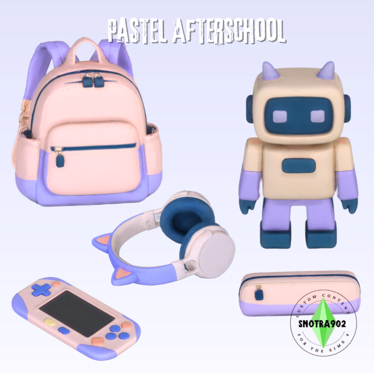 Pastel Afterschool mod for The Sims 4 