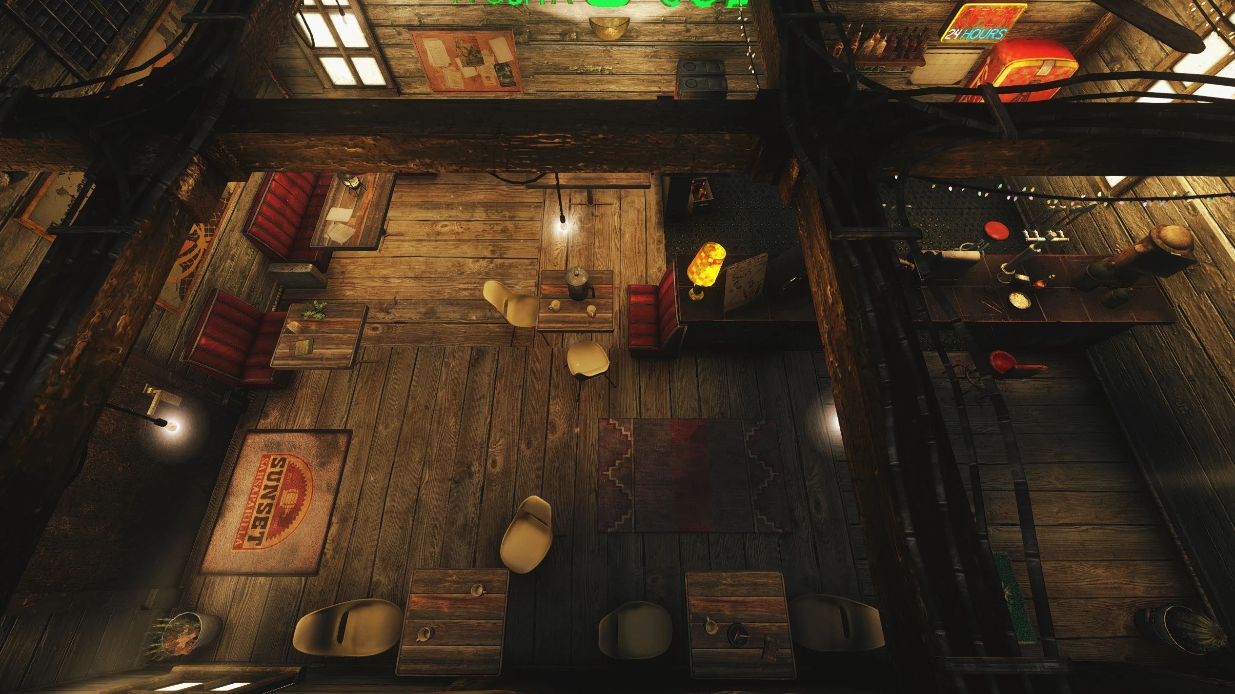 The Goodsprings Coffee House mod for Fallout: New Vegas