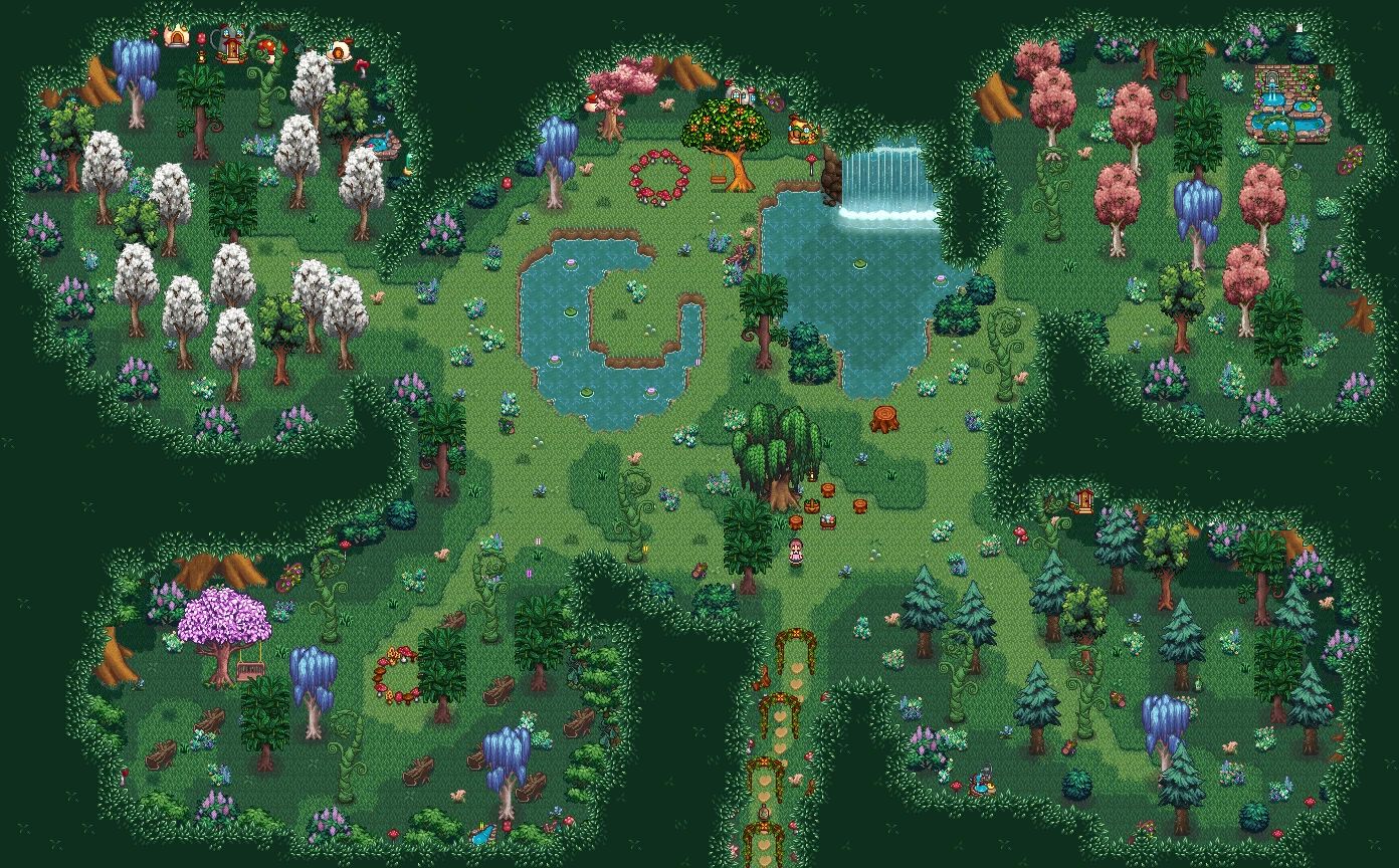 Forager's Nooks and Crannies - New Maps for Stardew Valley mod for Stardew Valley