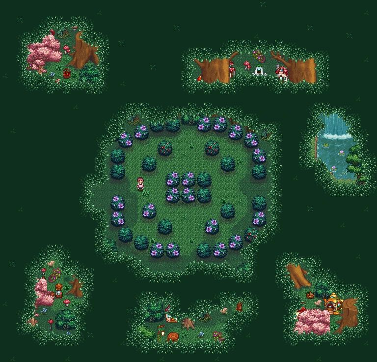 Forager's Nooks and Crannies - New Maps for Stardew Valley mod for Stardew Valley
