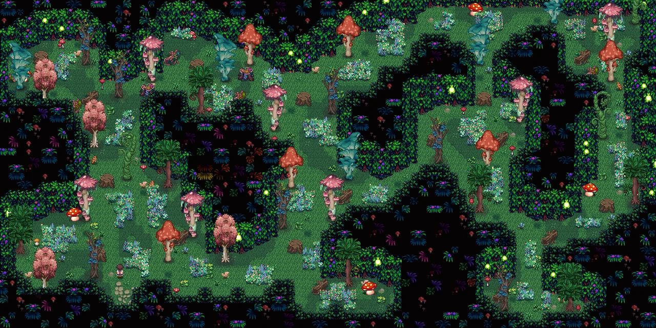 Forager's Nooks and Crannies - New Maps for Stardew Valley mod for Stardew Valley