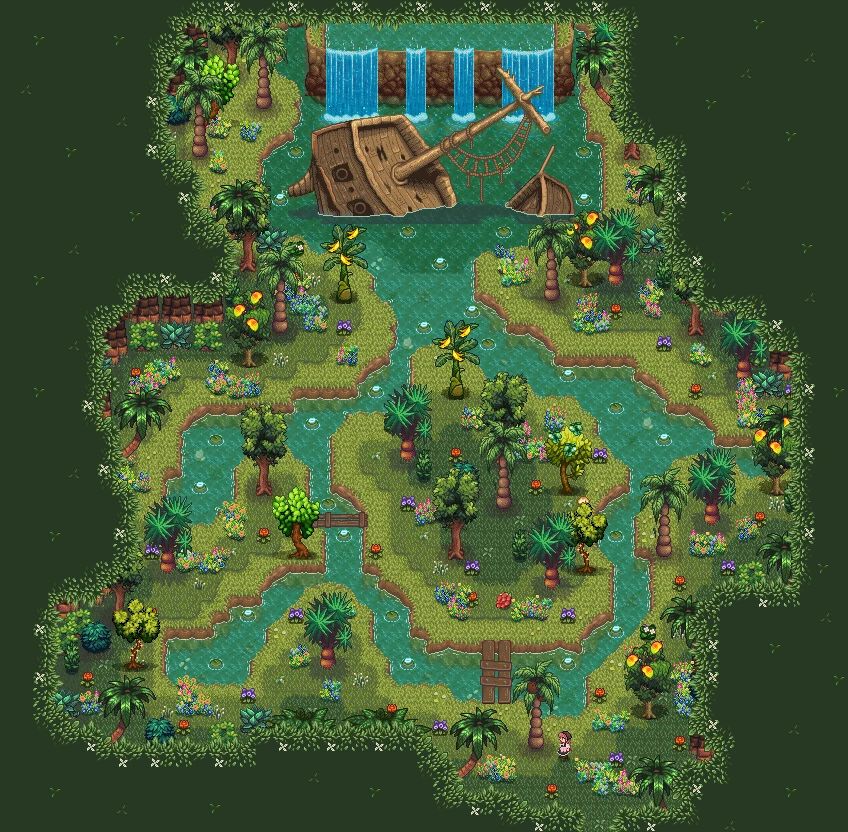 Forager's Nooks and Crannies - New Maps for Stardew Valley mod for Stardew Valley