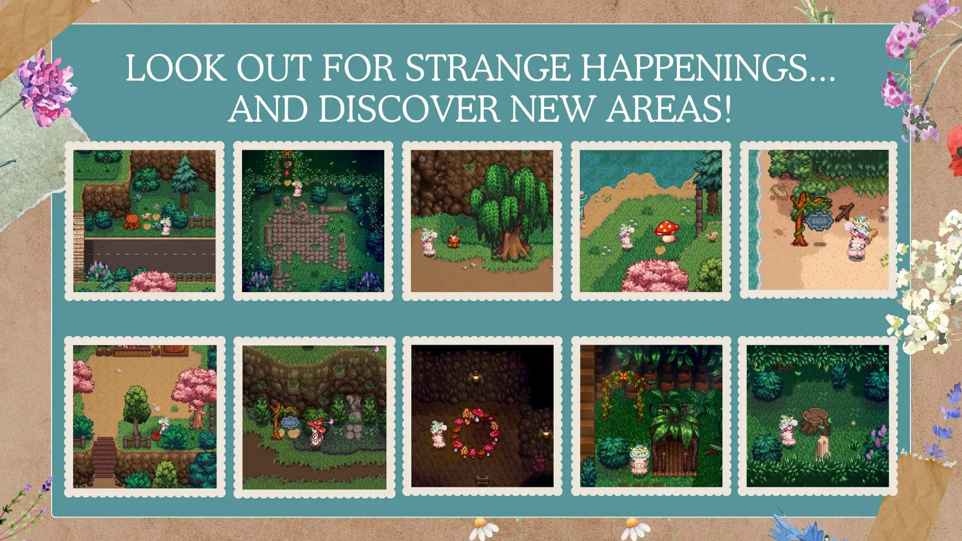 Forager's Nooks and Crannies - New Maps for Stardew Valley mod for Stardew Valley