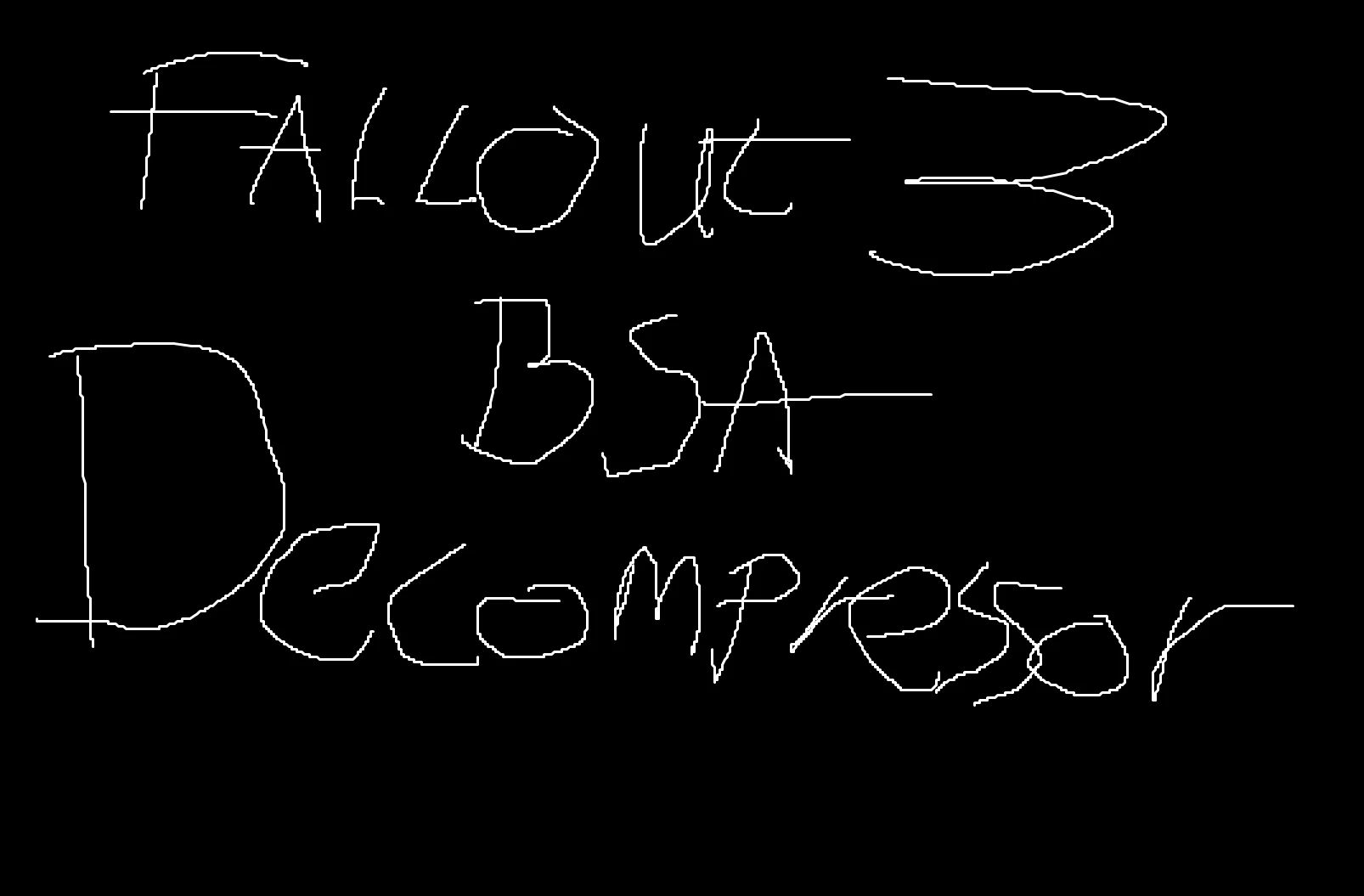 Fallout 3 BSA Decompressor mod for Fallout 3