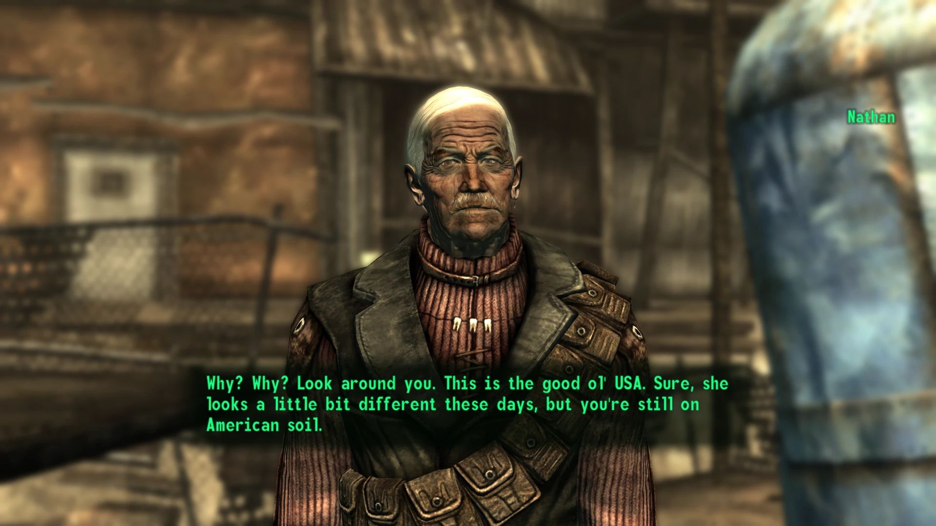 Atmospheric Dialogue DOF mod for Fallout 3