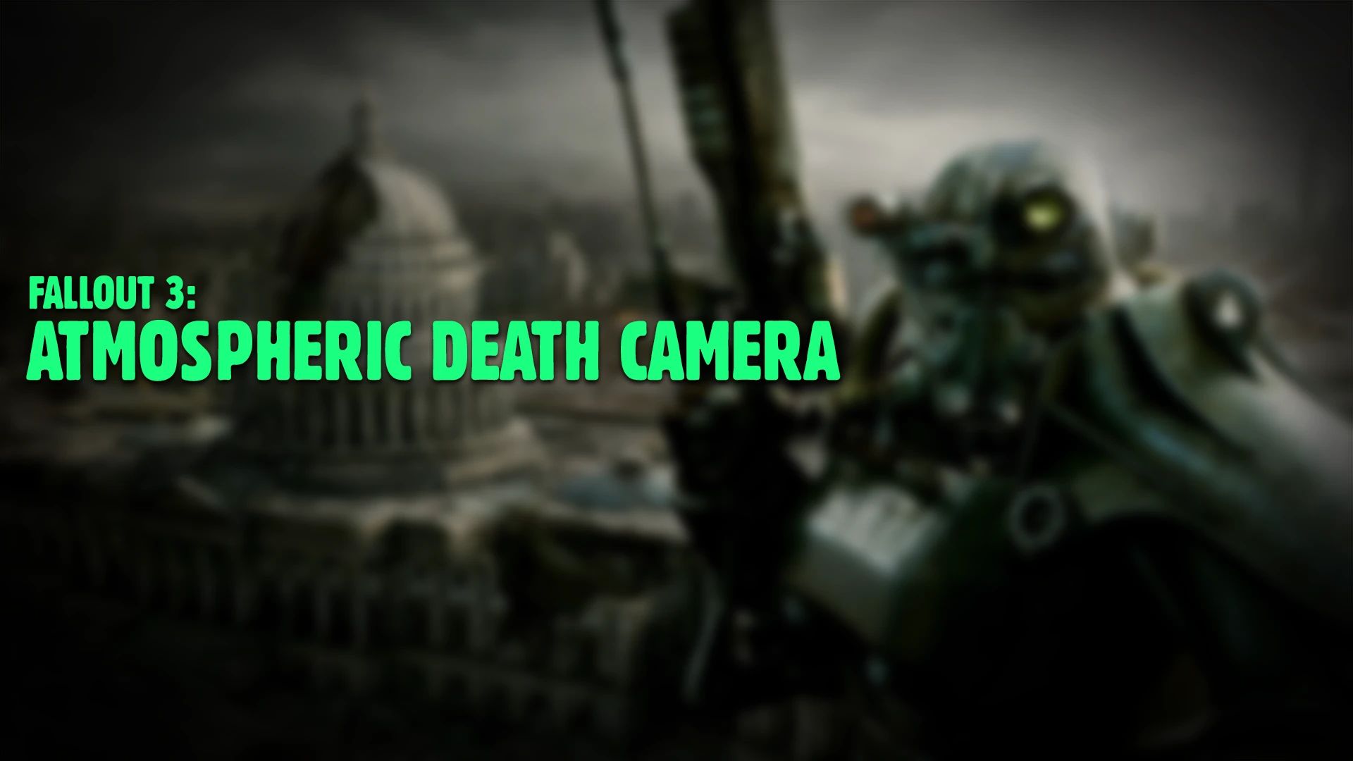 Atmospheric Death Camera mod for Fallout 3