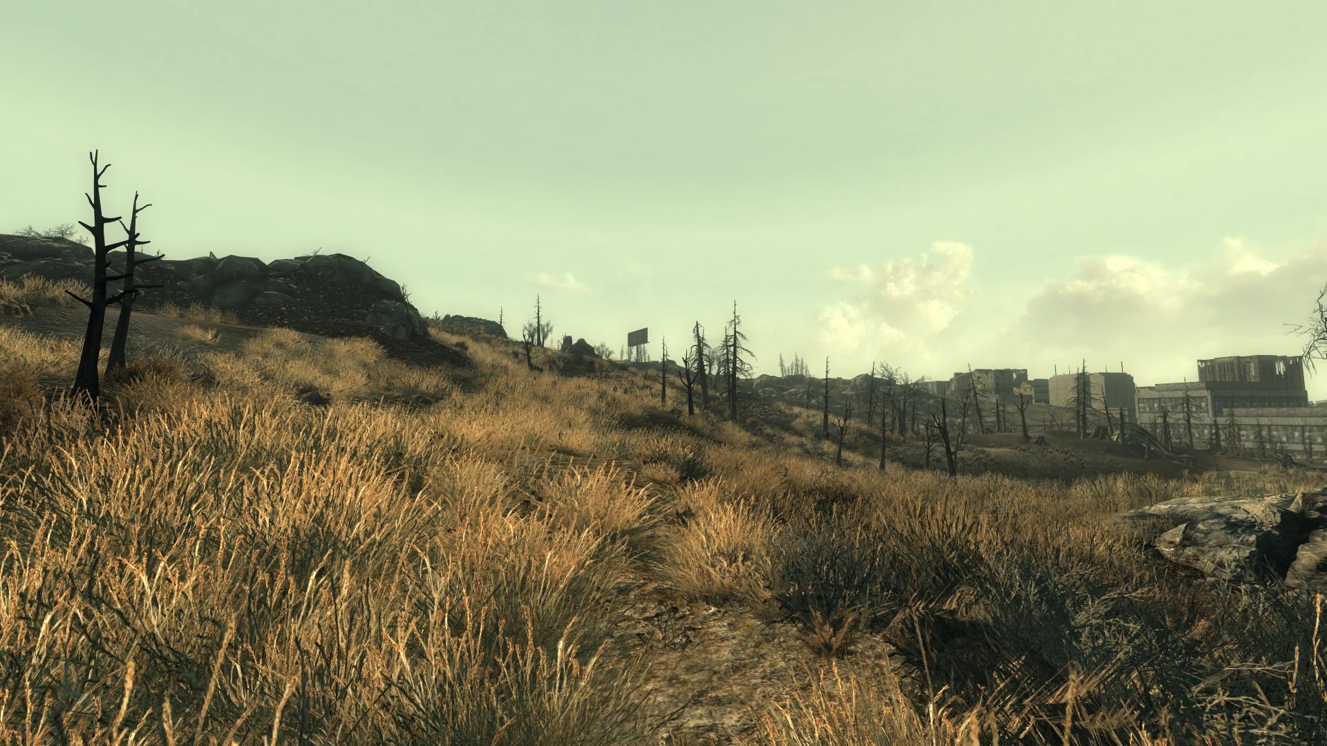 Vertex-Lit Grass mod for Fallout 3