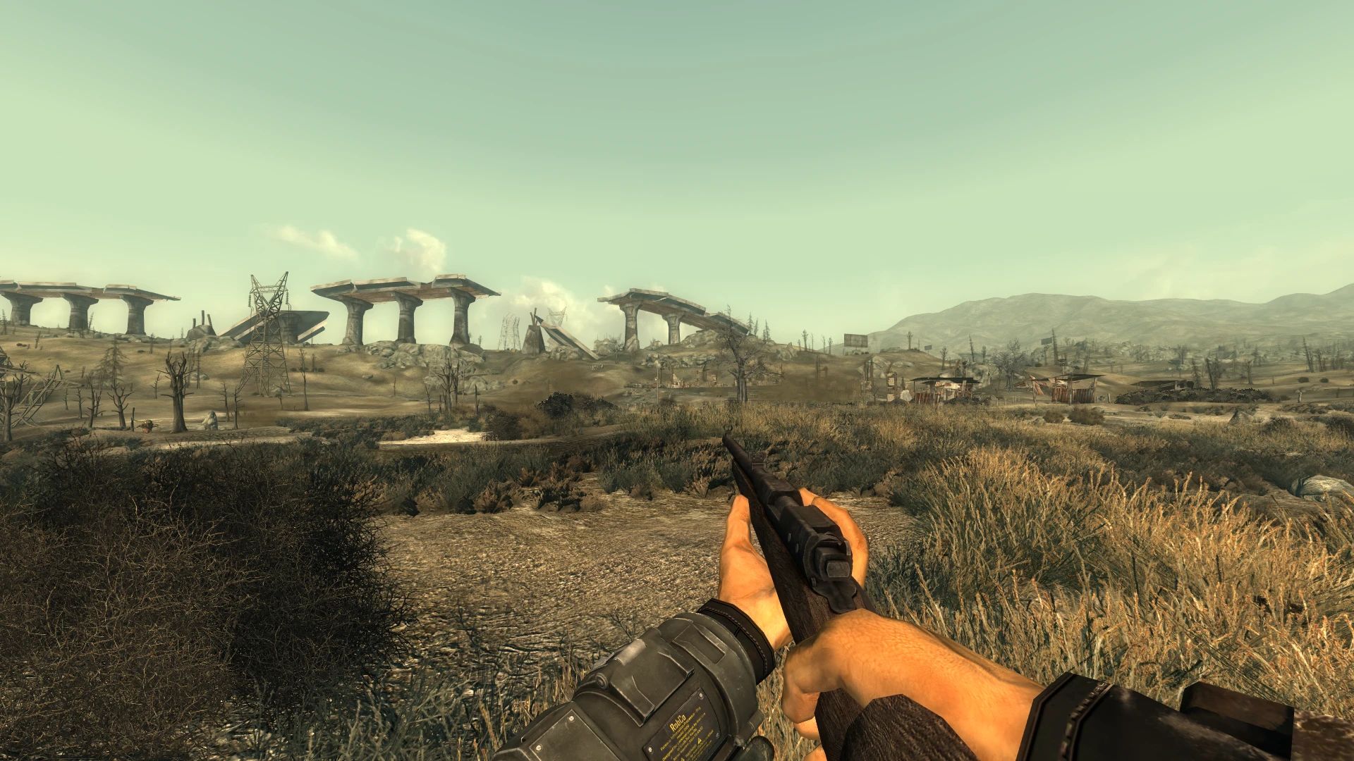 Vertex-Lit Grass mod for Fallout 3