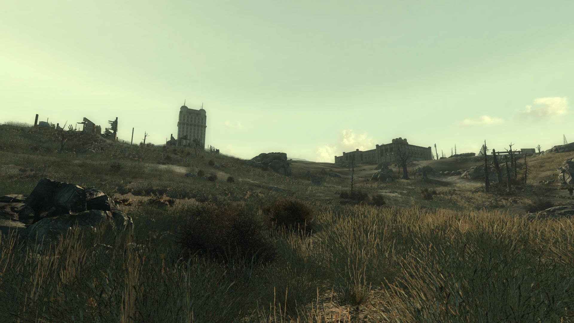 Vertex-Lit Grass mod for Fallout 3
