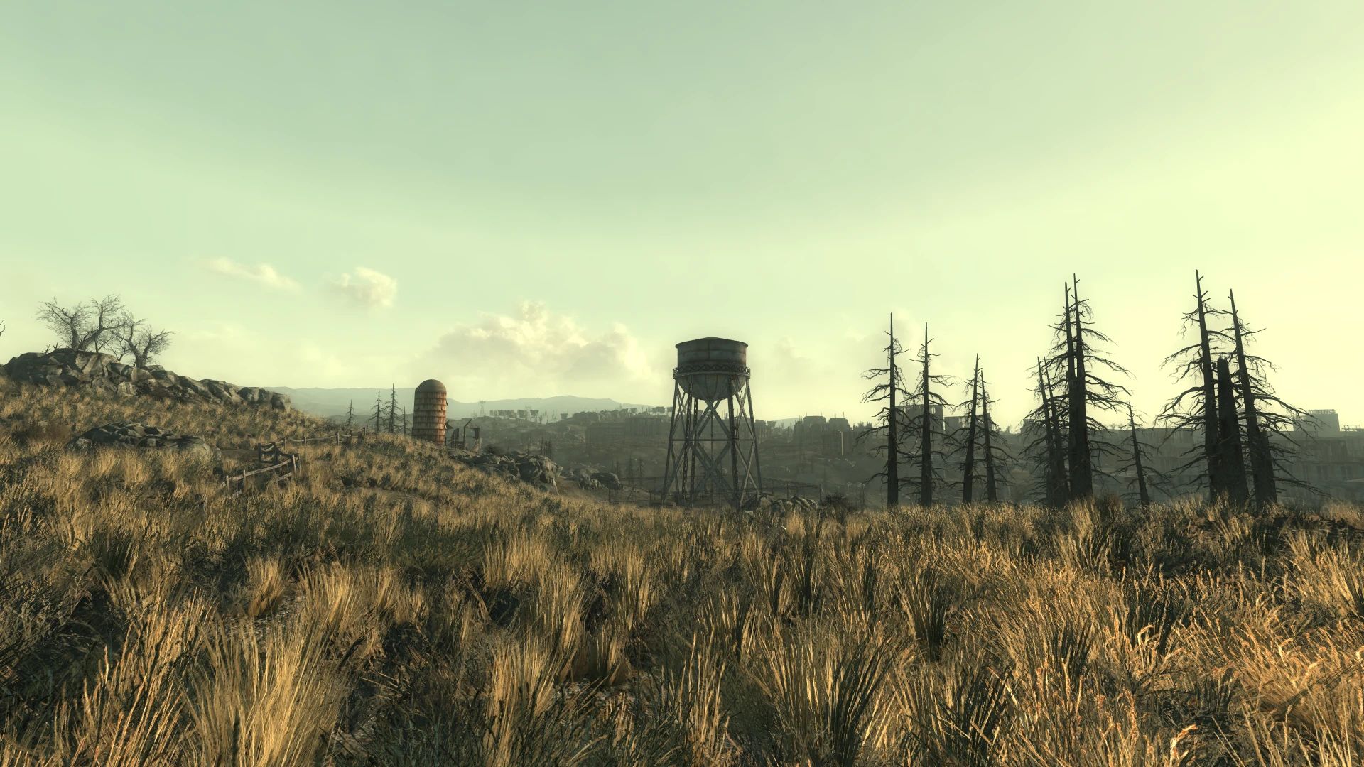 Vertex-Lit Grass mod for Fallout 3