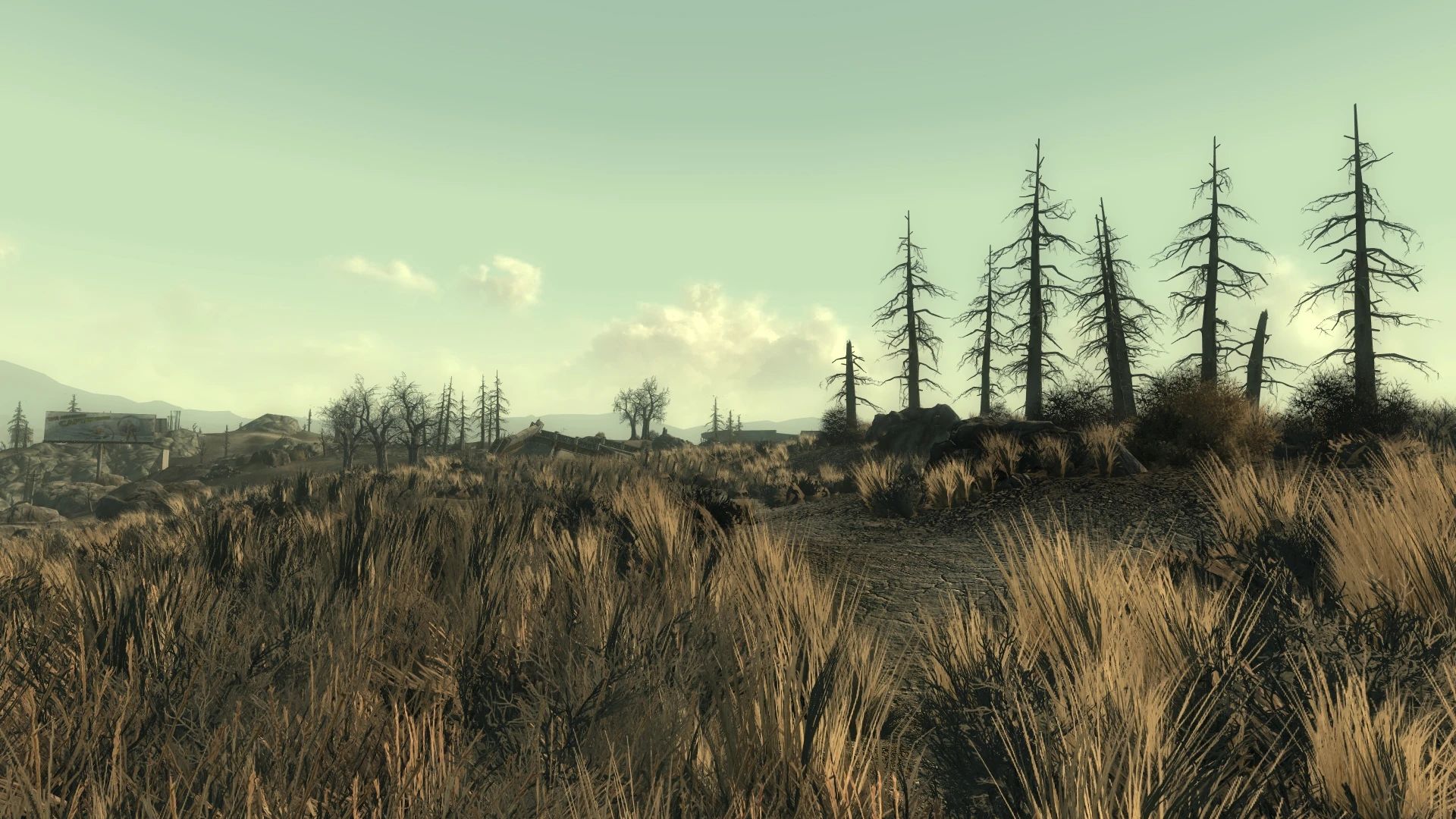 Vertex-Lit Grass mod for Fallout 3