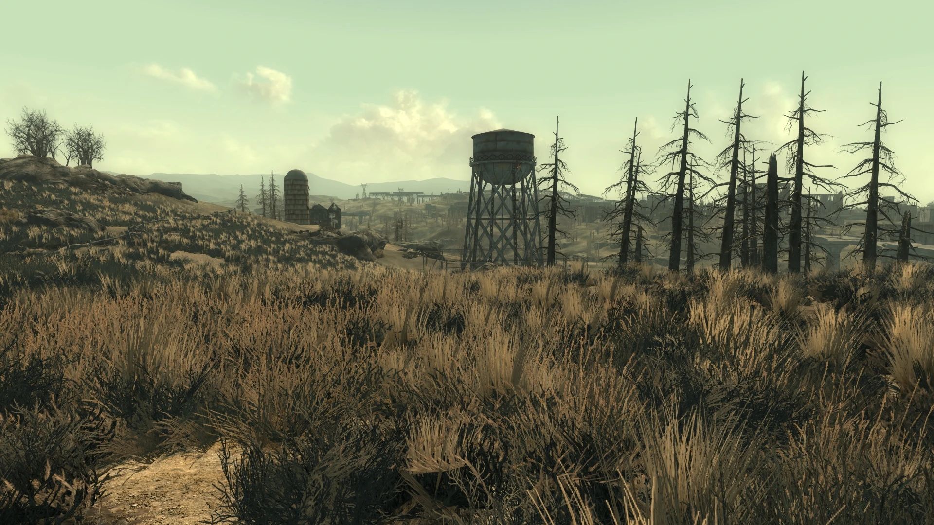 Vertex-Lit Grass mod for Fallout 3