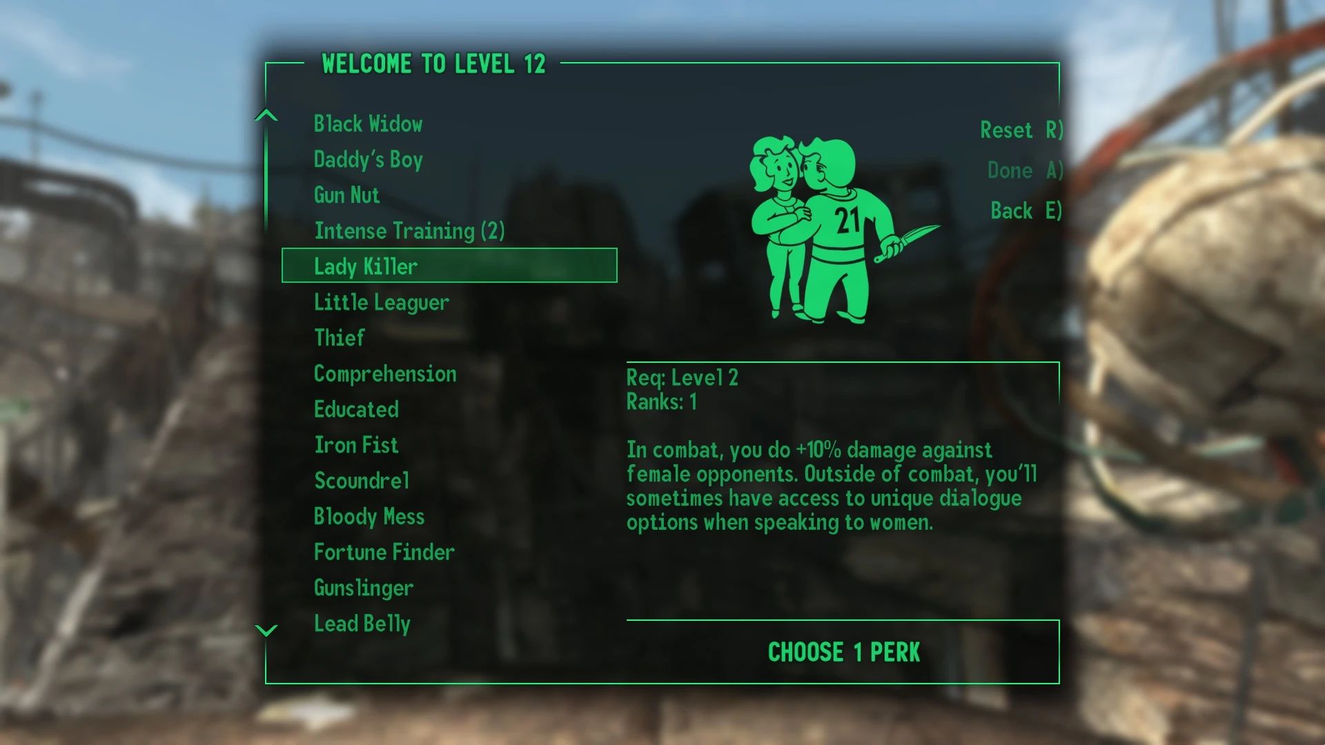 Bisexual Perks mod for Fallout 3
