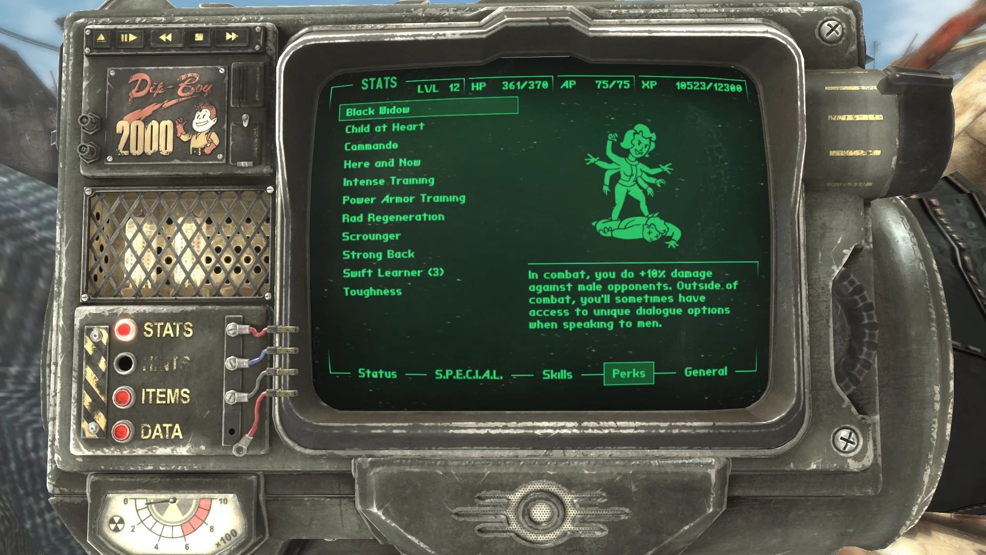Bisexual Perks mod for Fallout 3
