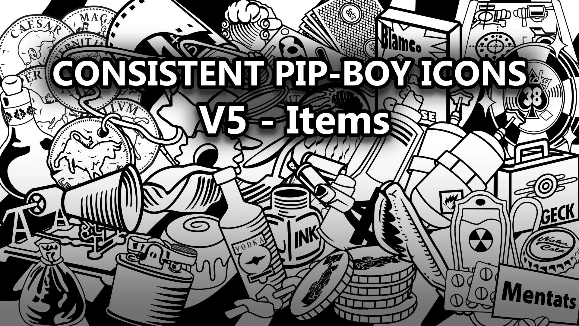 Consistent Pip-Boy Icons v5 - Items mod for Fallout: New Vegas