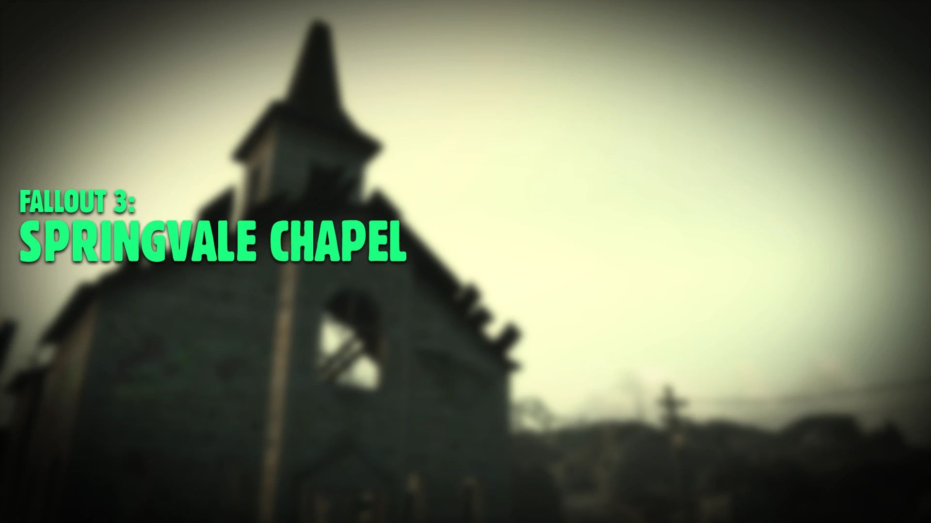 Springvale Chapel mod for Fallout 3