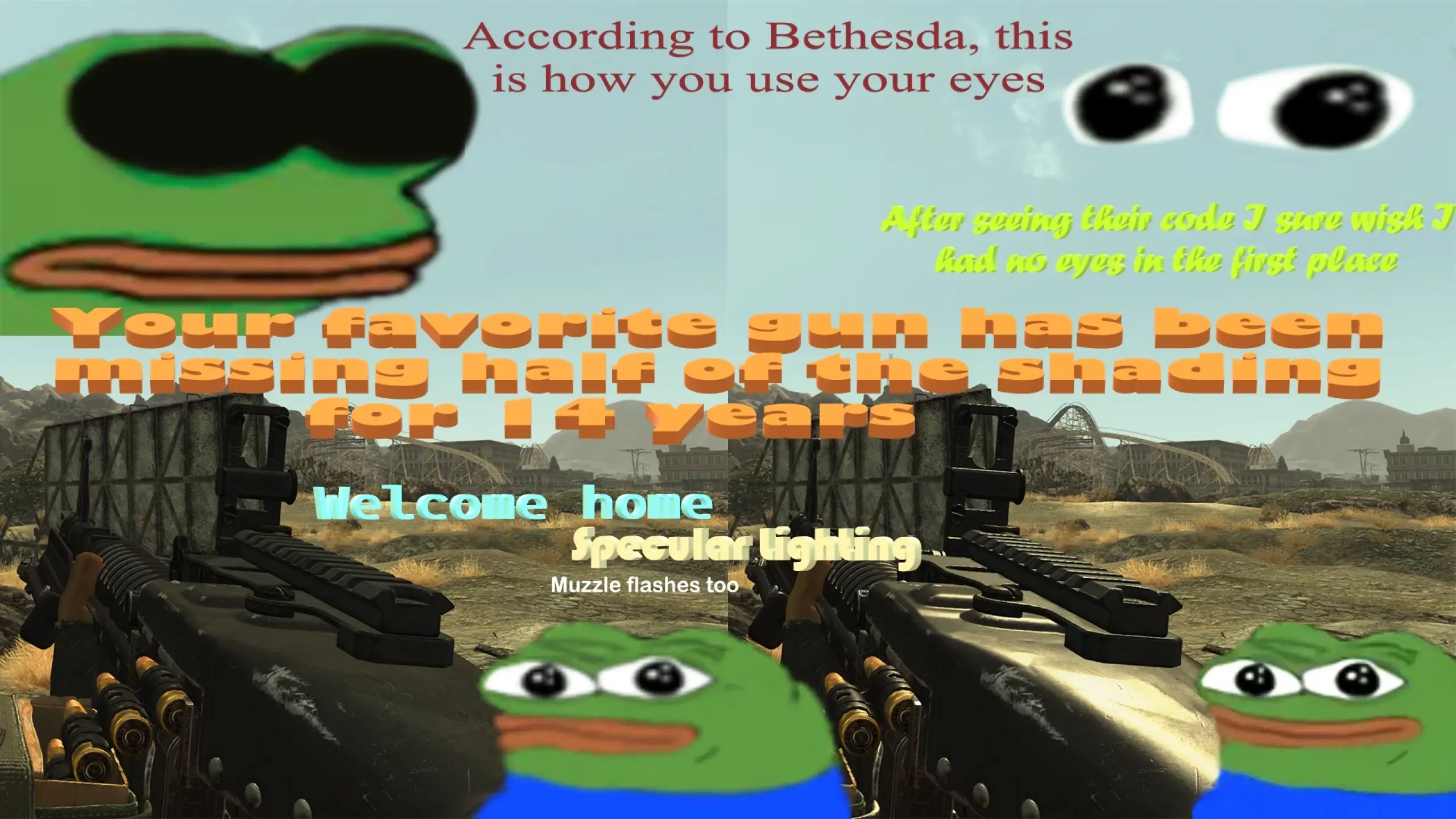 Viewmodel Shading Fix - FOSE mod for Fallout 3