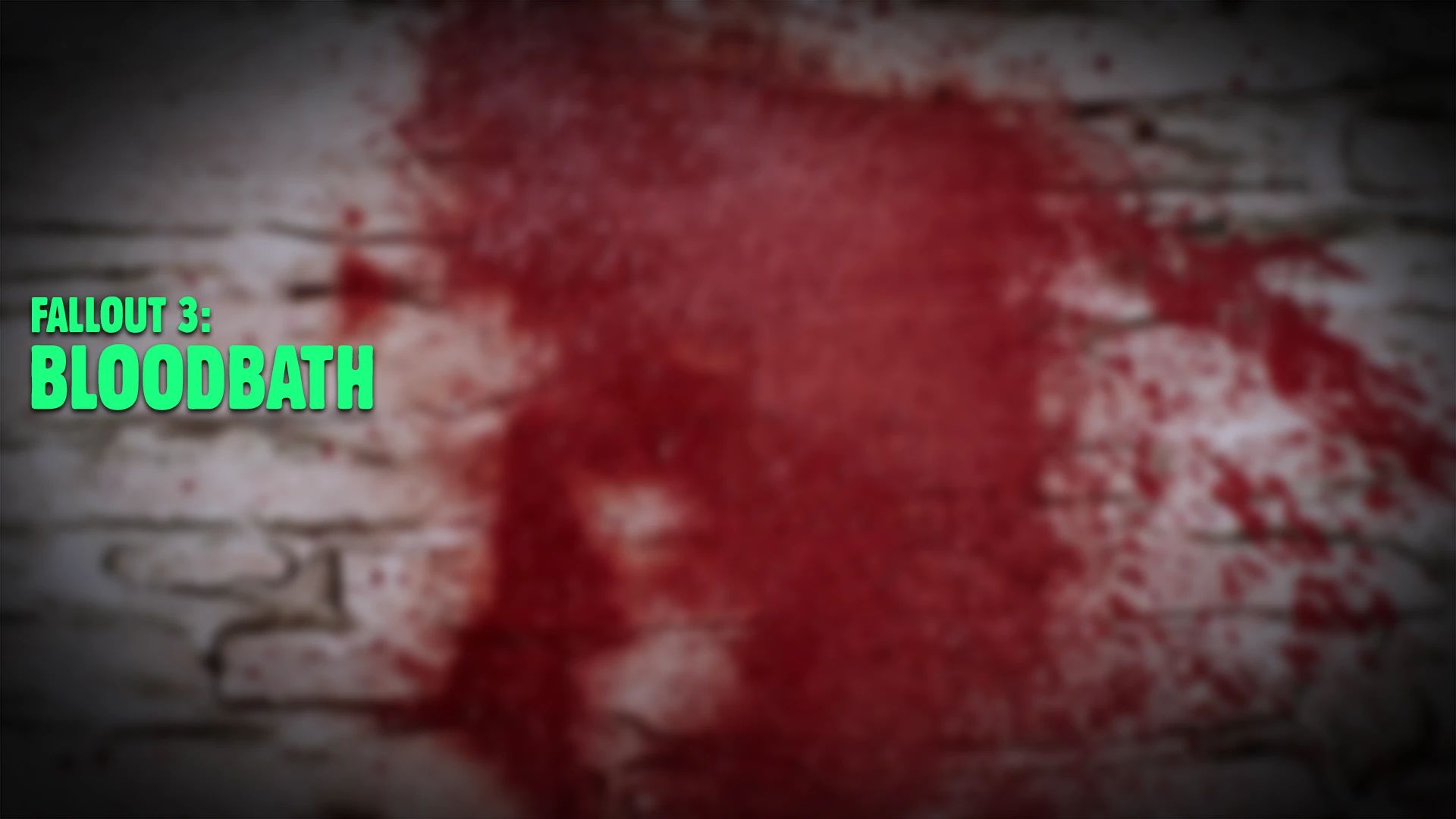Bloodbath mod for Fallout 3