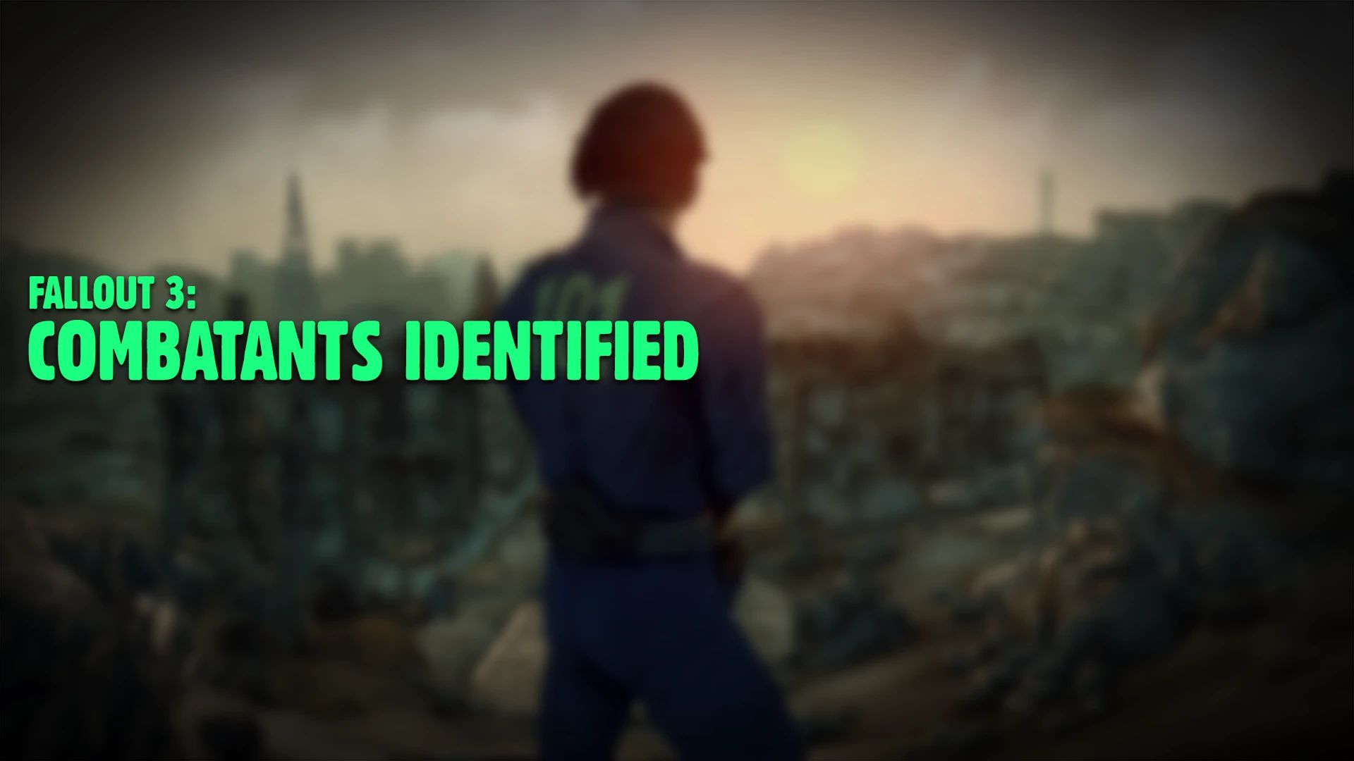 Combatants Identified mod for Fallout 3