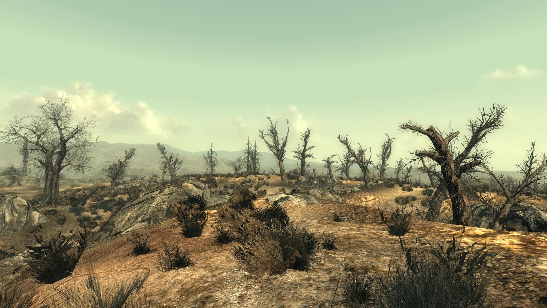 Blasted Trees mod for Fallout 3