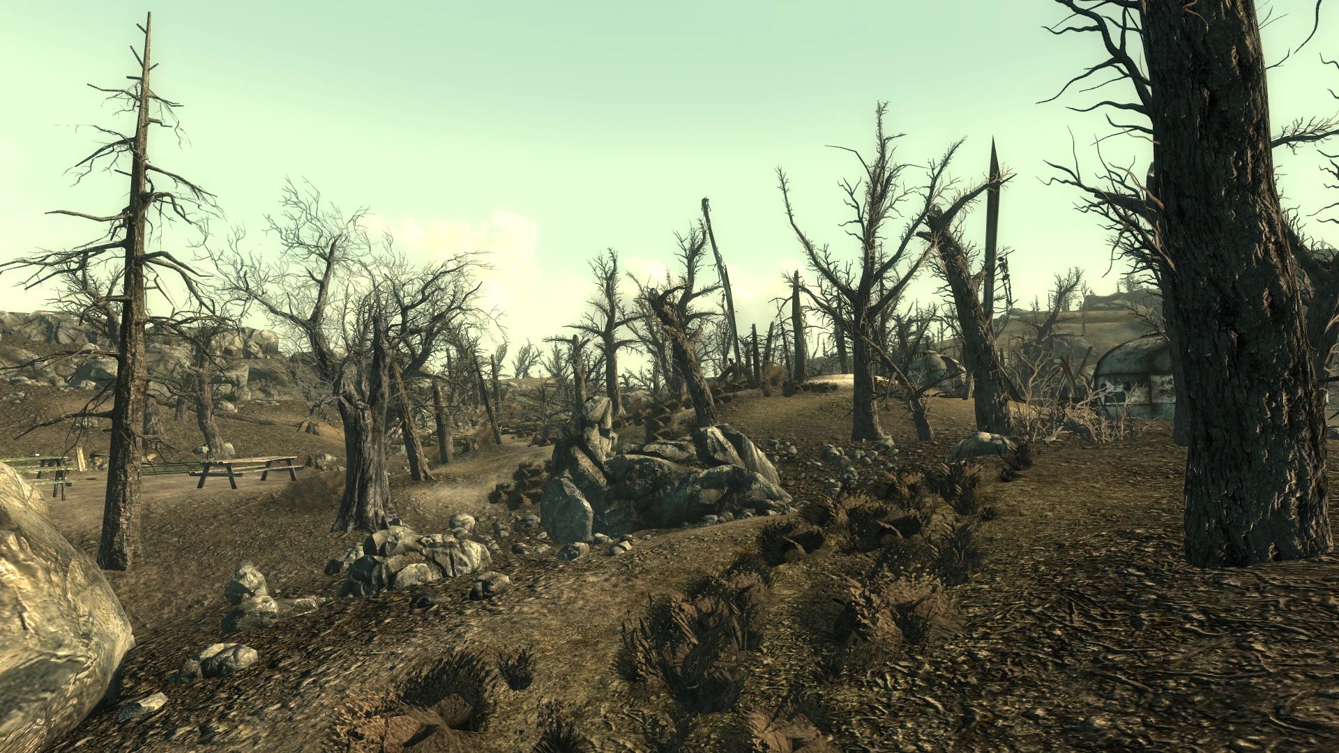 Blasted Trees mod for Fallout 3