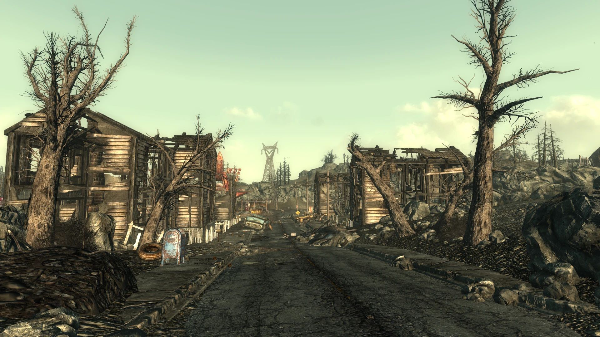 Blasted Trees mod for Fallout 3