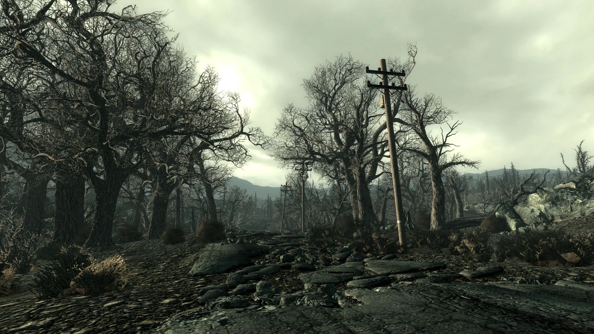 Blasted Trees mod for Fallout 3