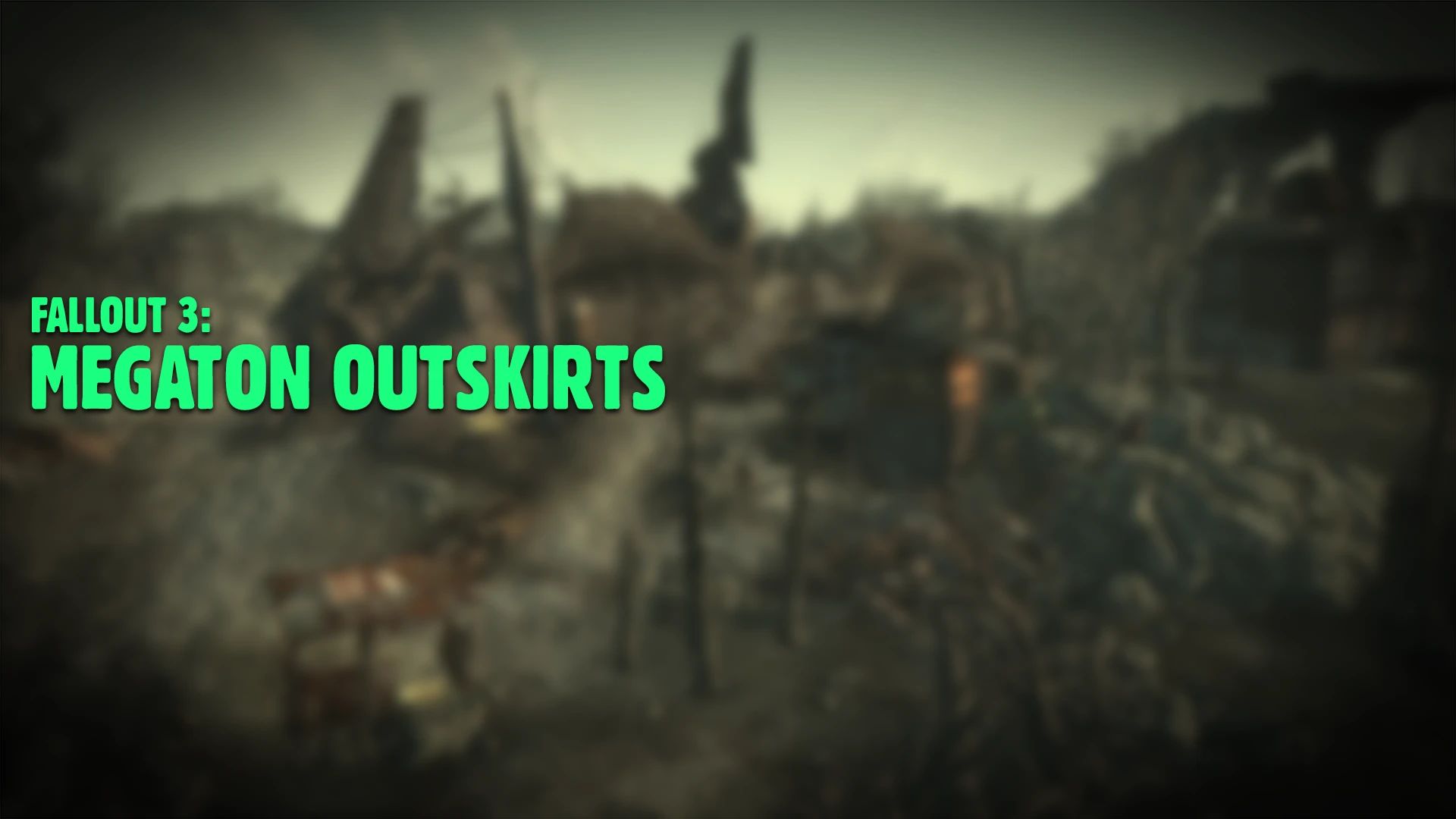 Megaton Outskirts mod for Fallout 3