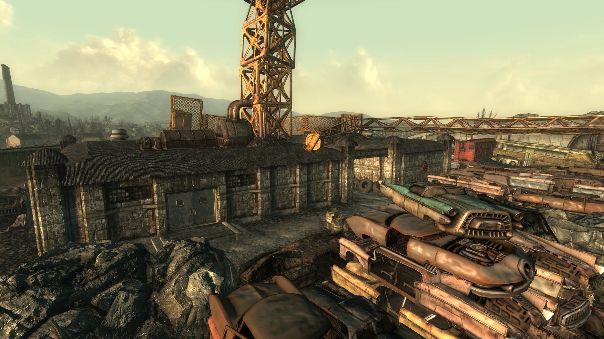 Scrapyard Services mod for Fallout 3