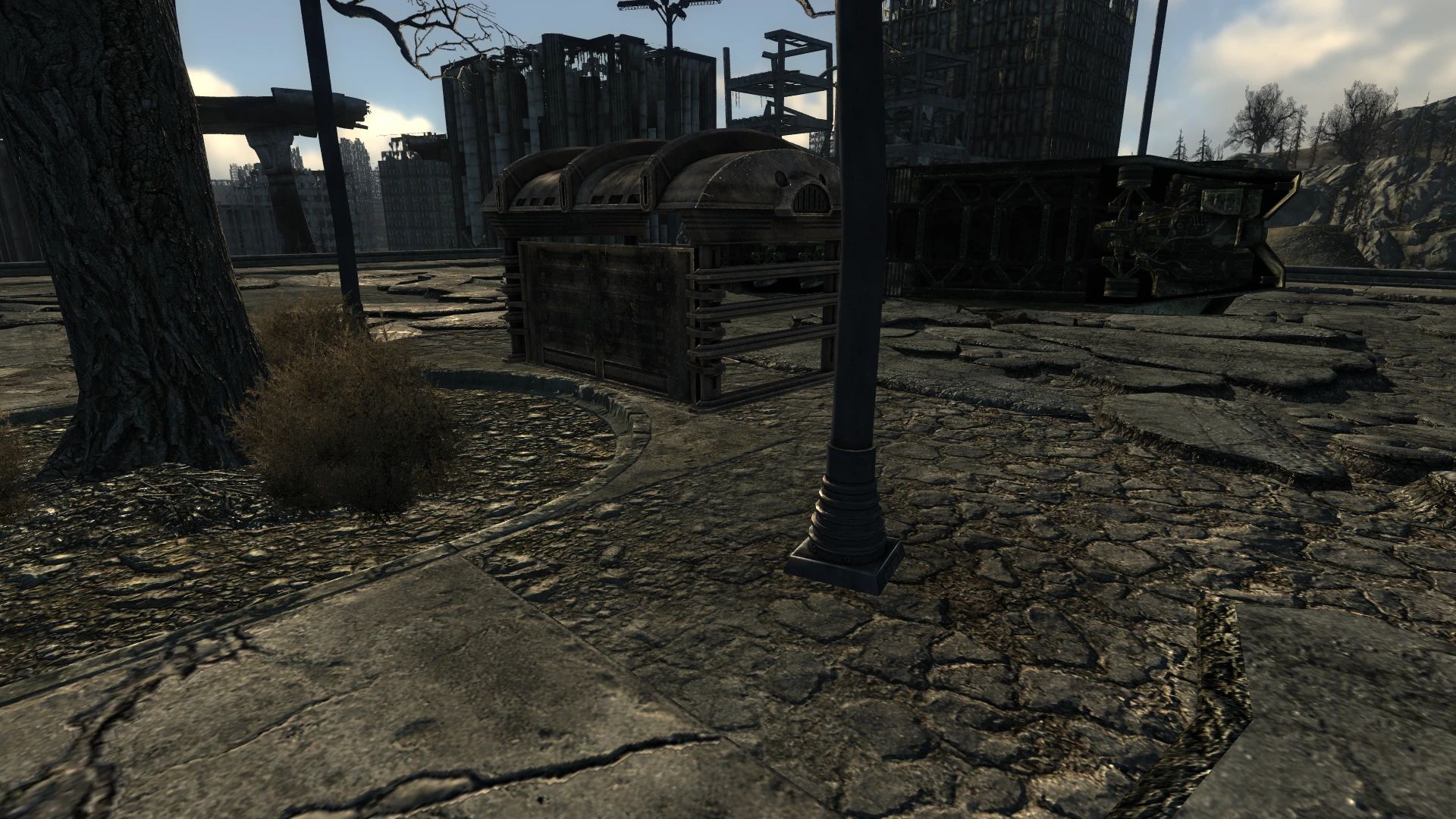 Sidewalk Fix mod for Fallout 3