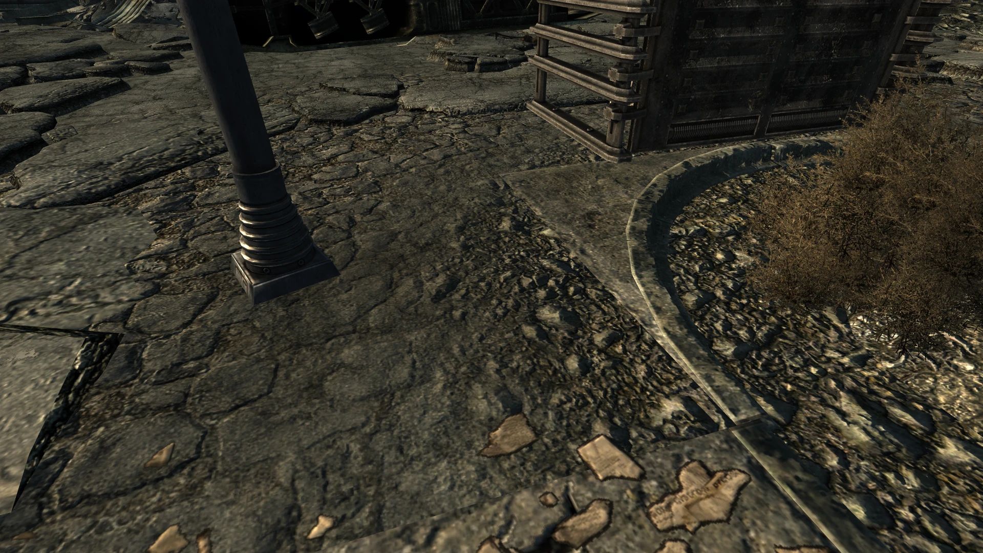 Sidewalk Fix mod for Fallout 3