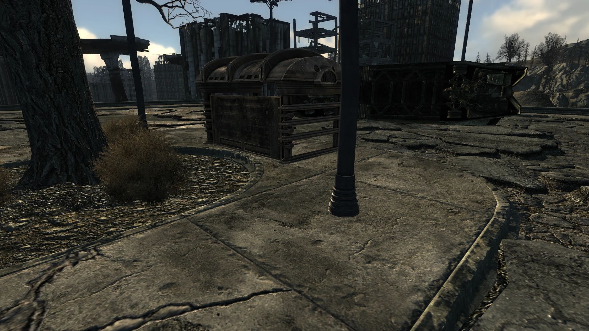 Sidewalk Fix mod for Fallout 3