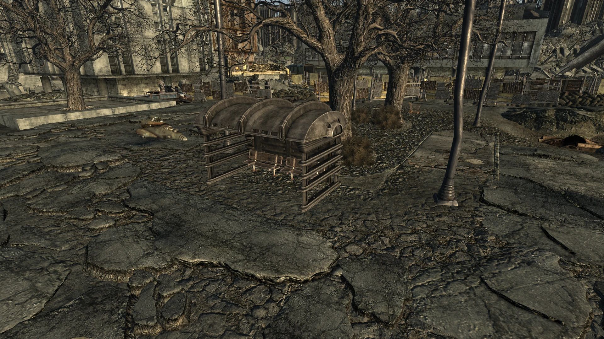 Sidewalk Fix mod for Fallout 3