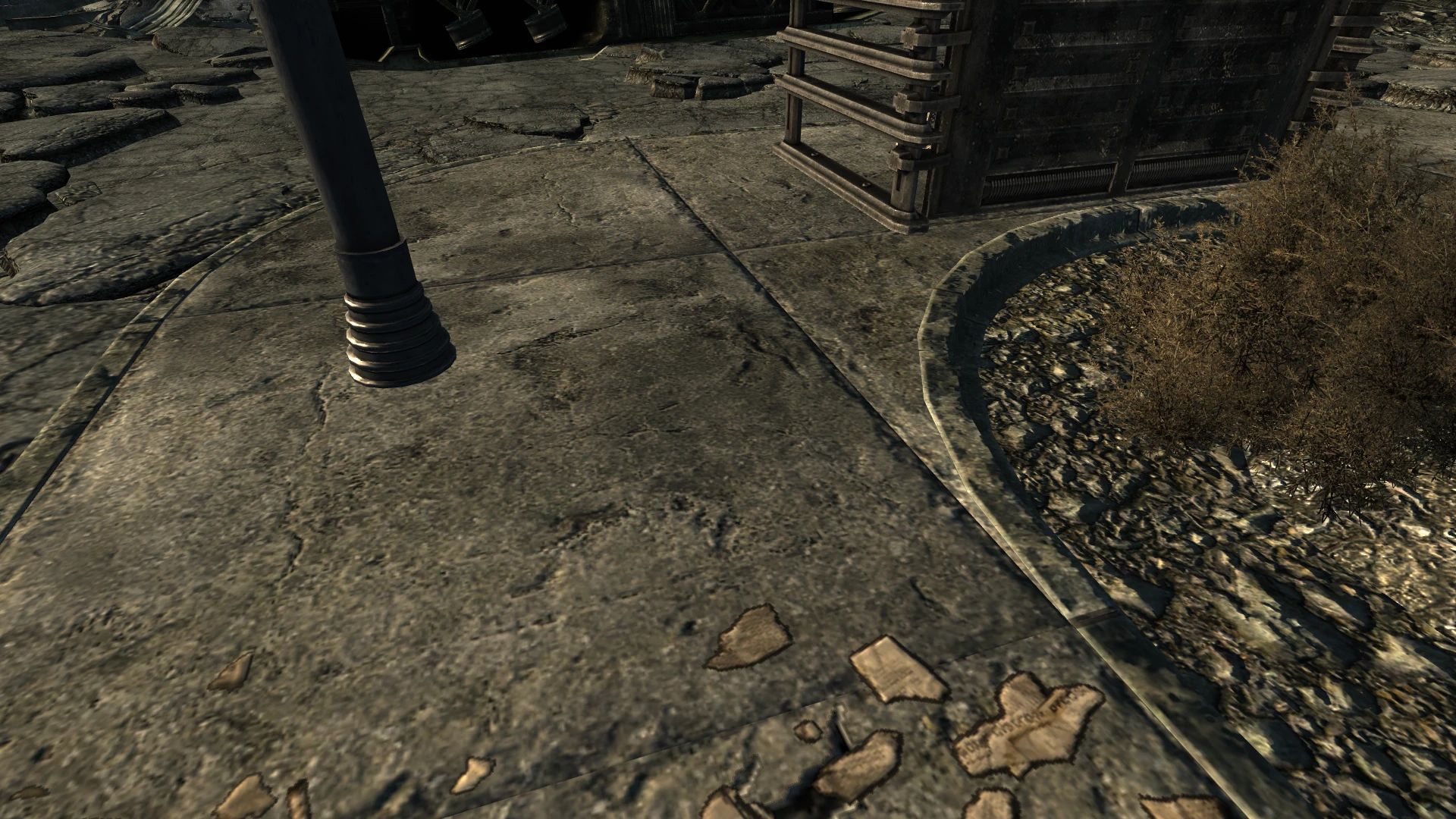 Sidewalk Fix mod for Fallout 3