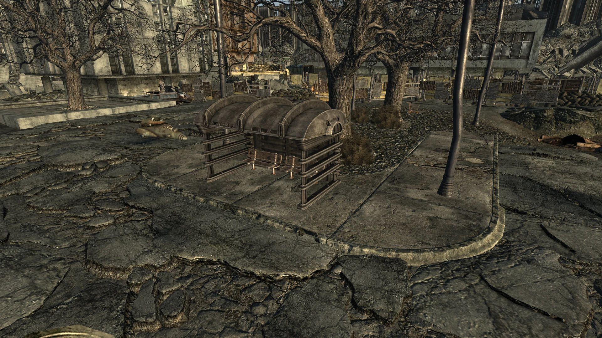 Sidewalk Fix mod for Fallout 3
