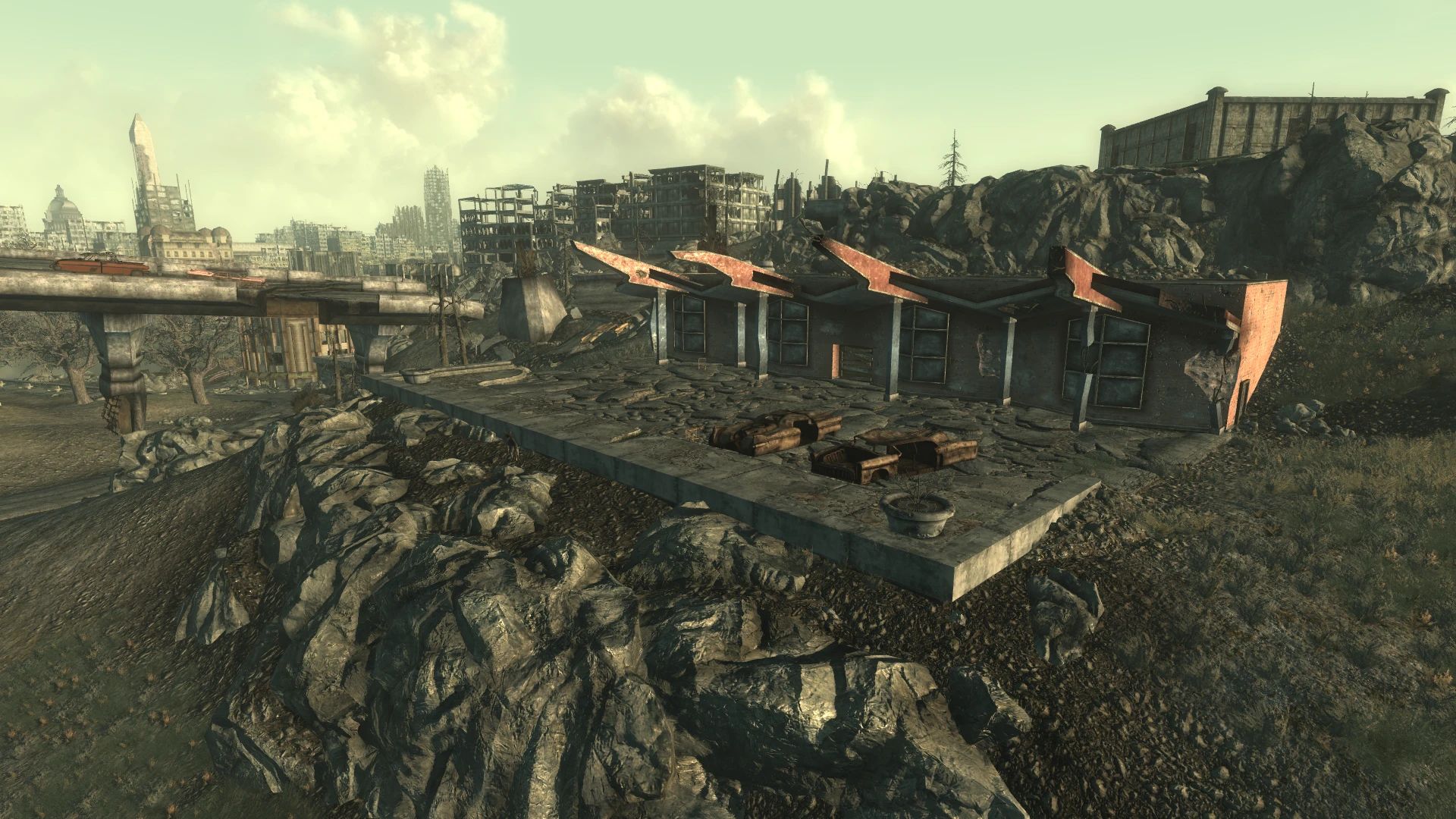 Cliffsview Shopping Plaza mod for Fallout 3
