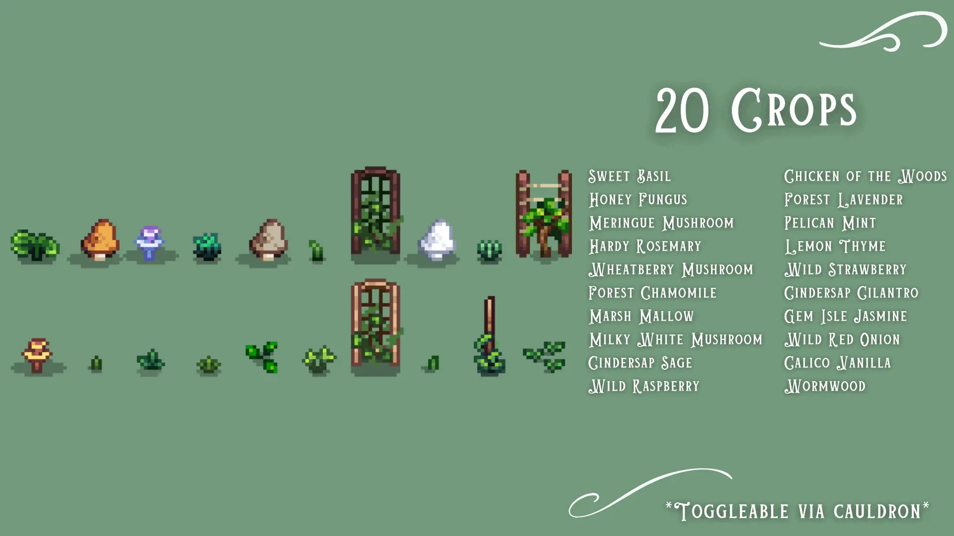 Wildflour's Atelier Goods - An Artisan Goods Expansion mod for Stardew Valley