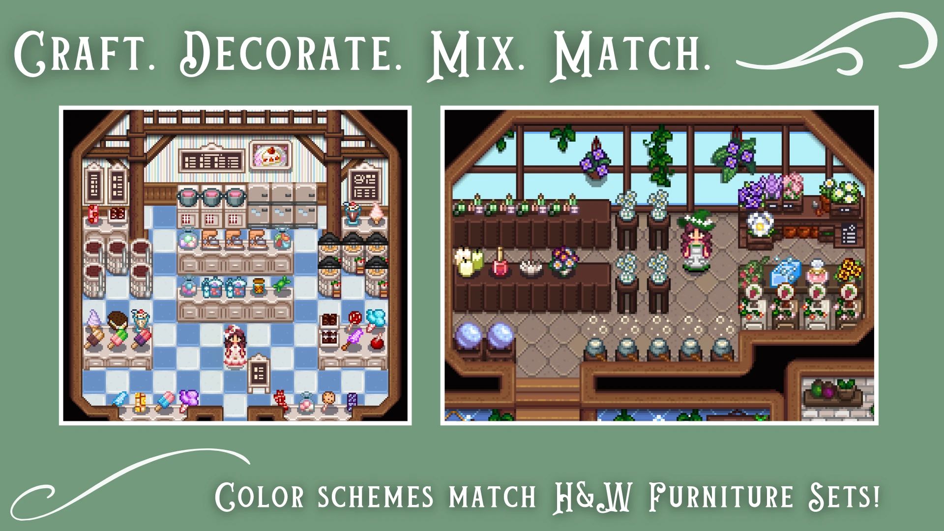 Wildflour's Atelier Goods - An Artisan Goods Expansion mod for Stardew Valley
