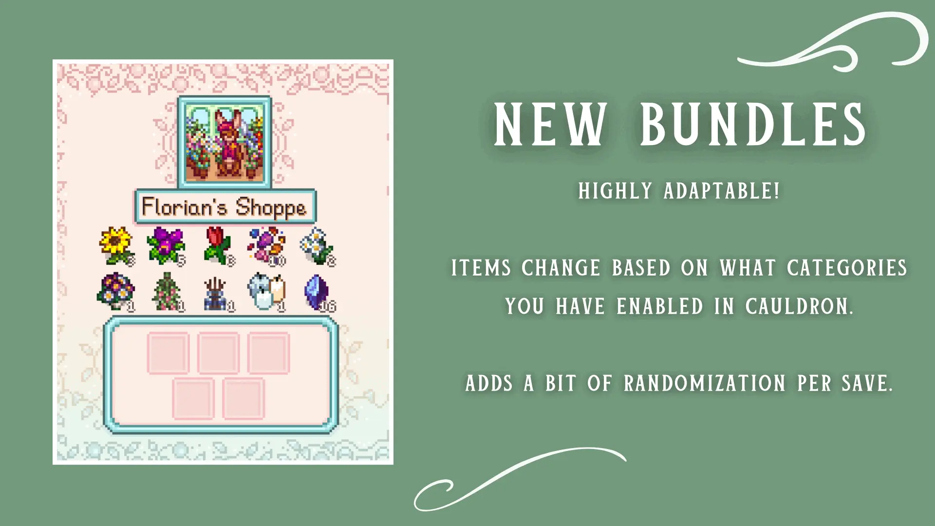 Wildflour's Atelier Goods - An Artisan Goods Expansion mod for Stardew Valley