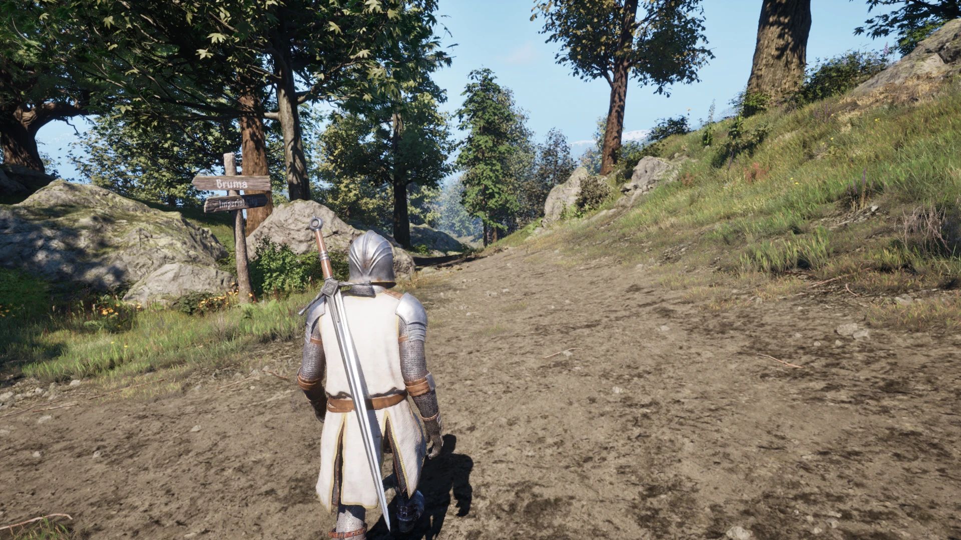 Rustic Roads mod for The Elder Scrolls IV: Oblivion Remastered