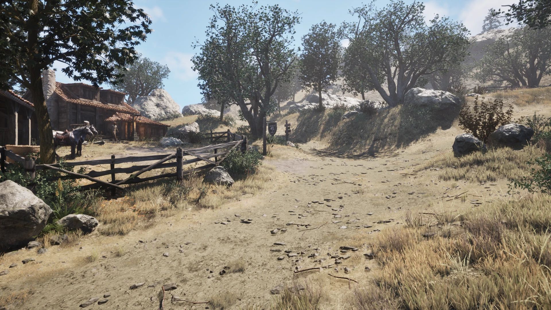 Rustic Roads mod for The Elder Scrolls IV: Oblivion Remastered