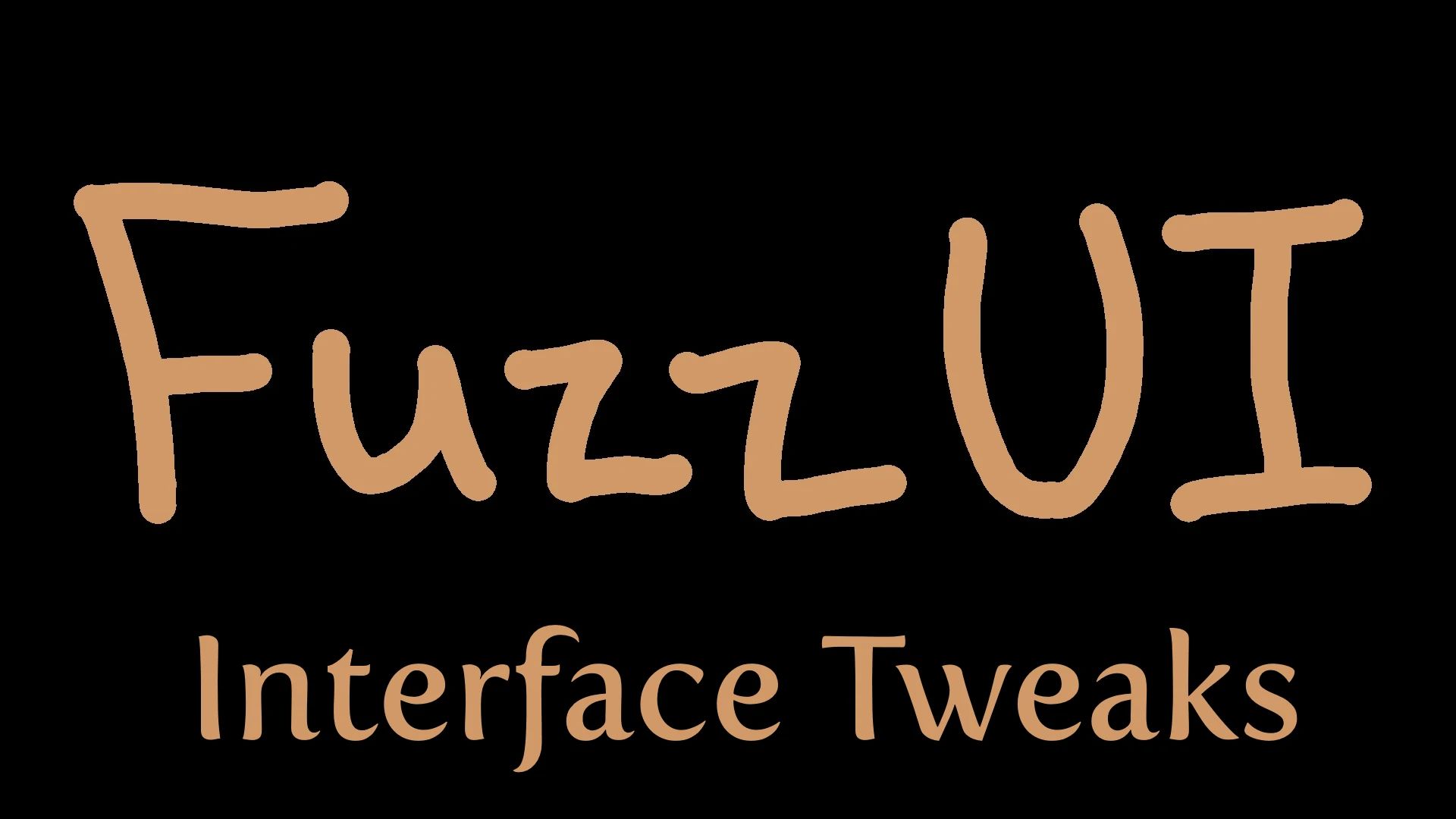 FuzzUI - Interface Tweaks mod for The Elder Scrolls IV: Oblivion Remastered