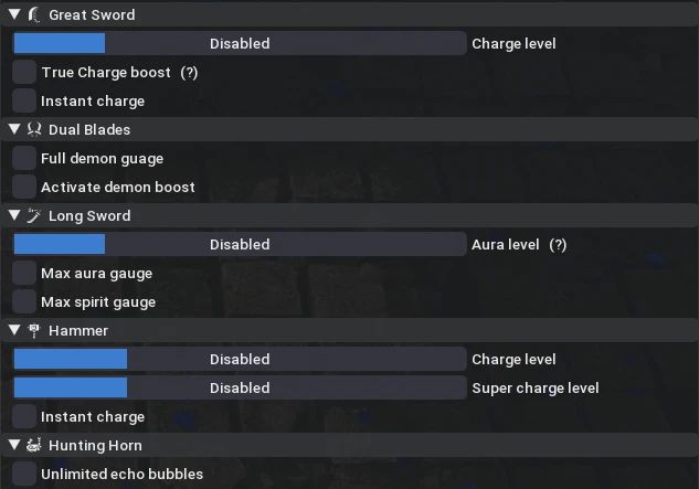 Buffer mod for Monster Hunter Wilds