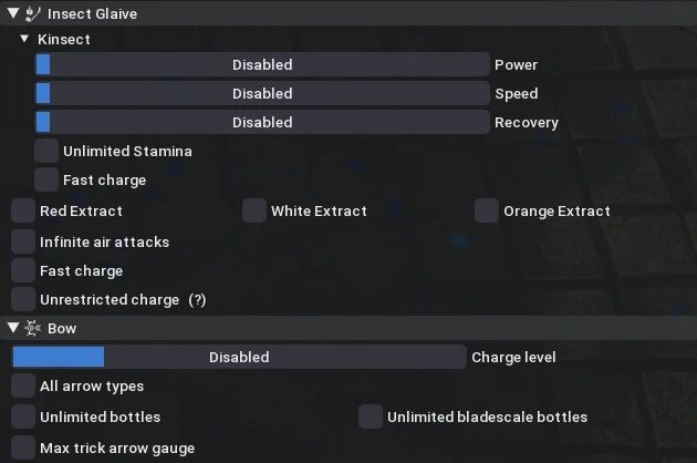Buffer mod for Monster Hunter Wilds