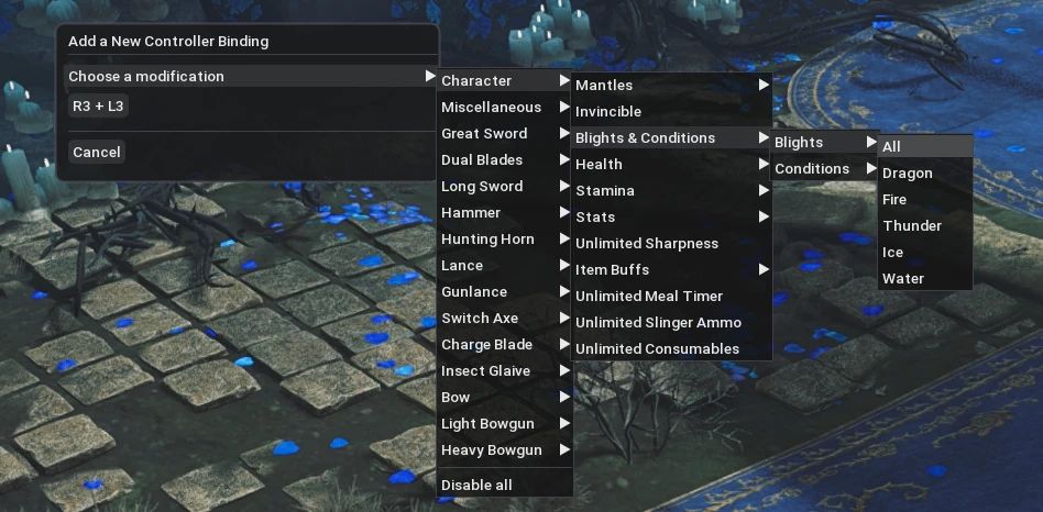 Buffer mod for Monster Hunter Wilds