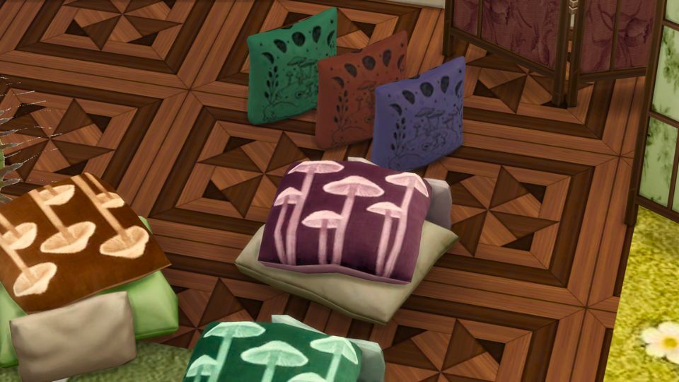 Fairycore Decors Set mod for The Sims 4 