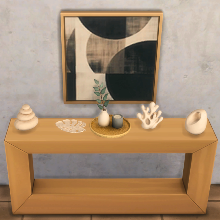 Organic Shape - Decorations mod for The Sims 4 