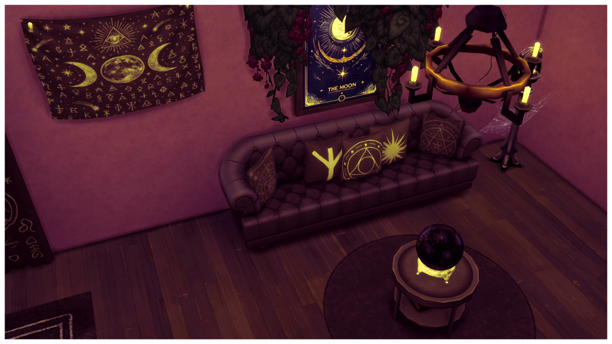 The Occult Chamber mod for The Sims 4 
