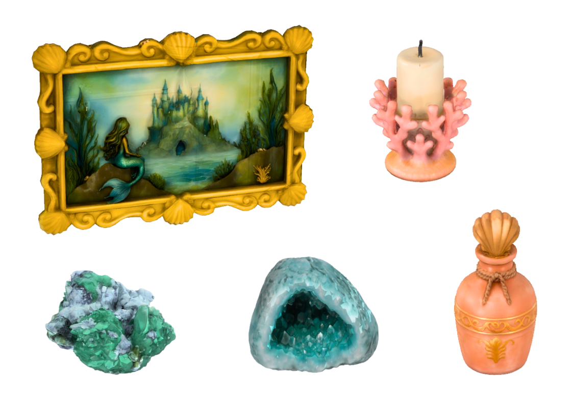 Mermaid Relics - Part 2 mod for The Sims 4 